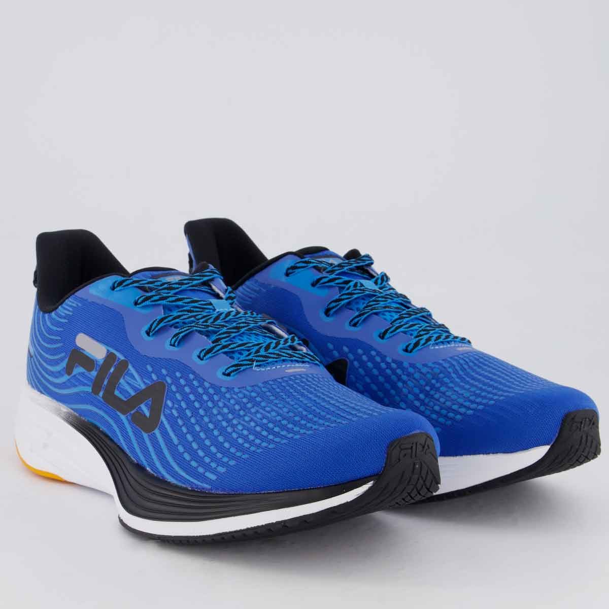 Tênis Fila Racer Curve 2 Azul e Preto Azul/Preto 2