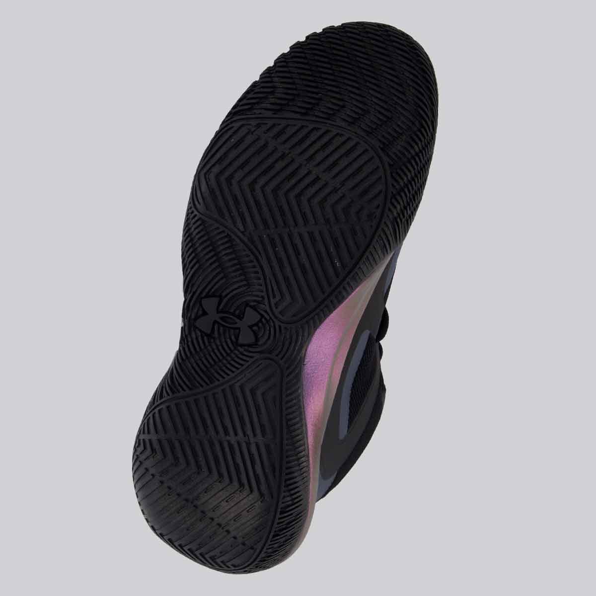 Tênis Under Armour Bankshot SE Preto e Roxo Preto/Roxo 5