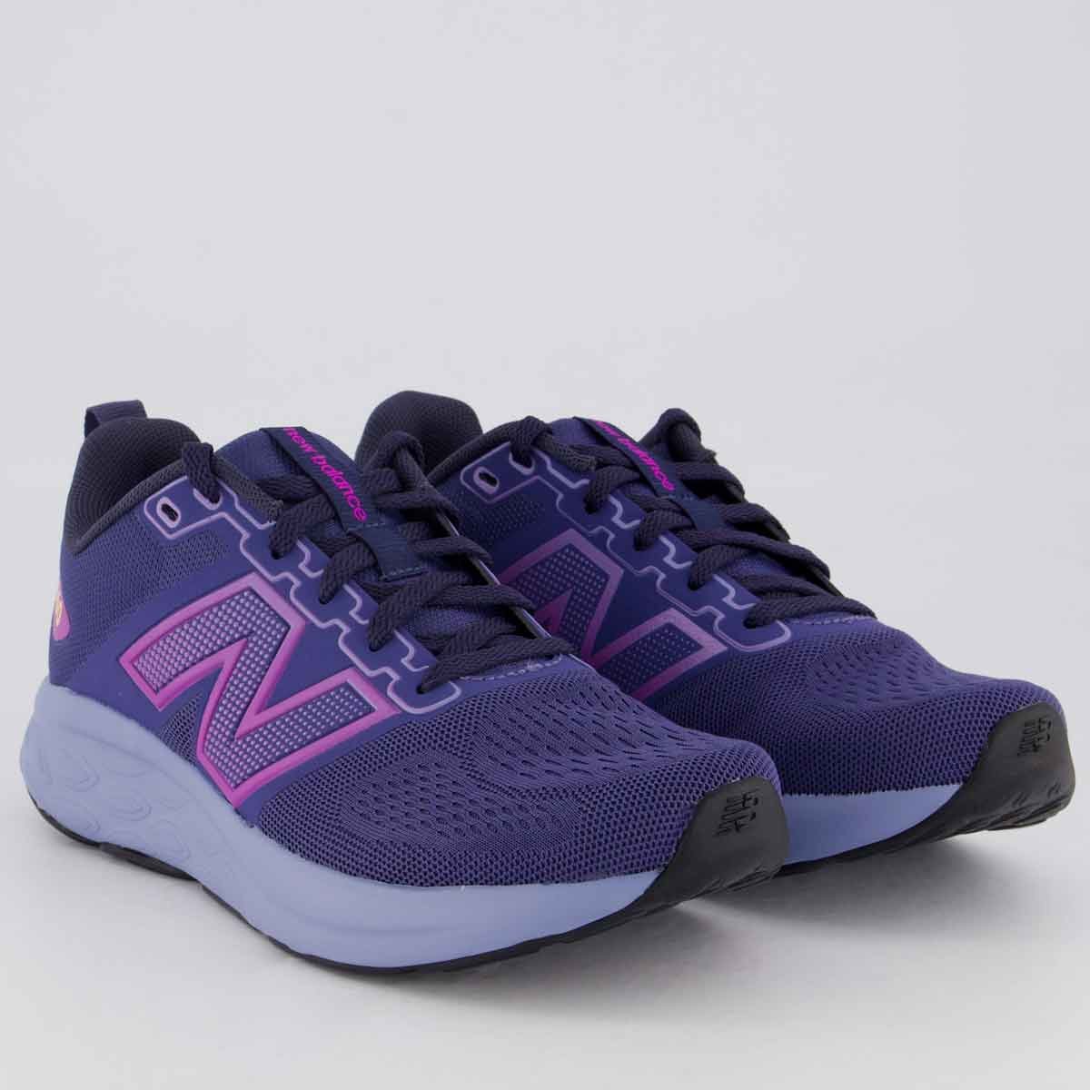 Tênis New Balance 460 V4 Feminino Marinho e Roxo Roxo 2