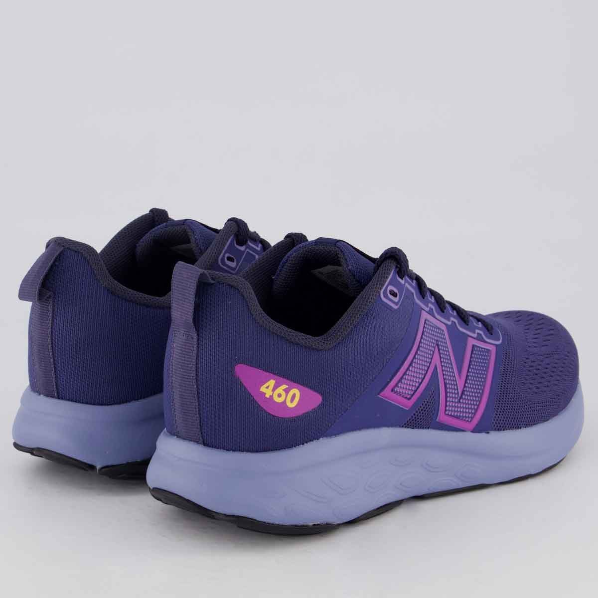 Tênis New Balance 460 V4 Feminino Marinho e Roxo Roxo 3