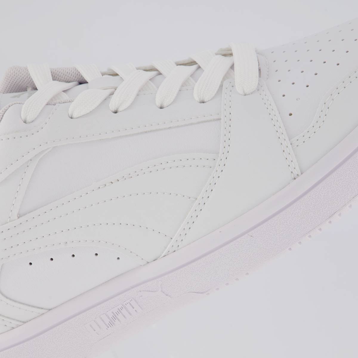 Tênis Puma Rebound V6 Low Branco Branco 7