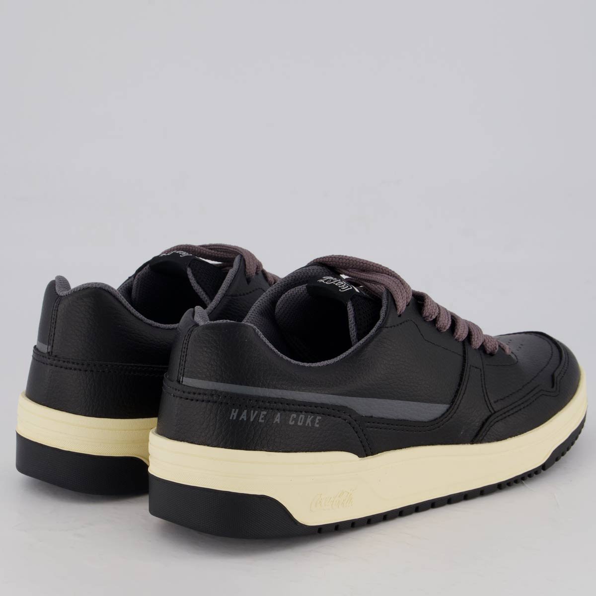 Tênis Coca Cola Banks Town Preto Preto 3