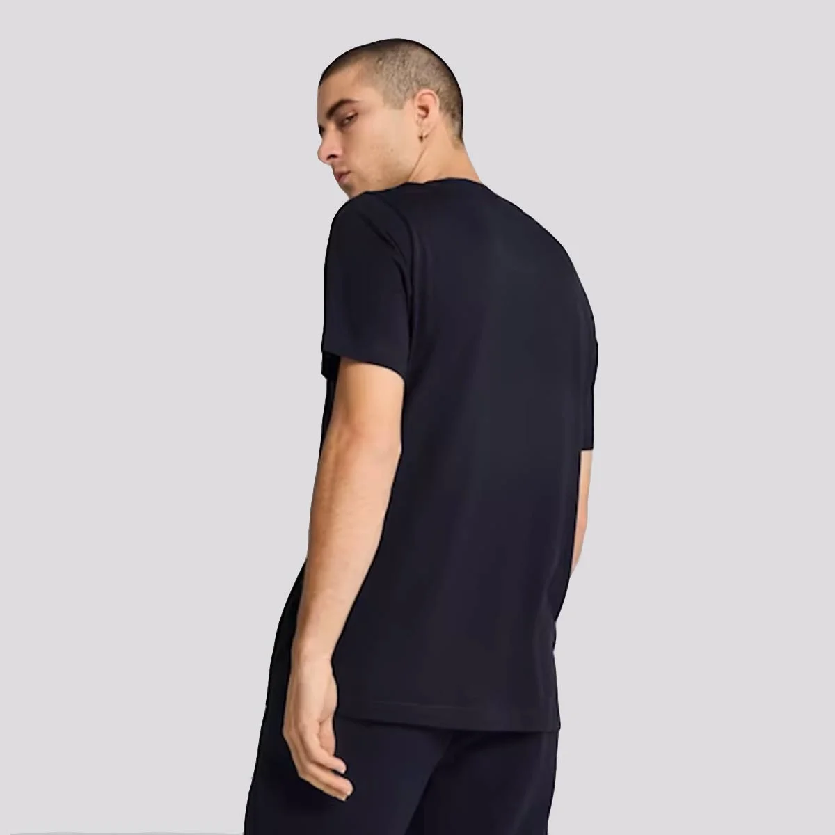 Camiseta Puma ESS 2 Color Small NO. 1 Marinho Preto 2