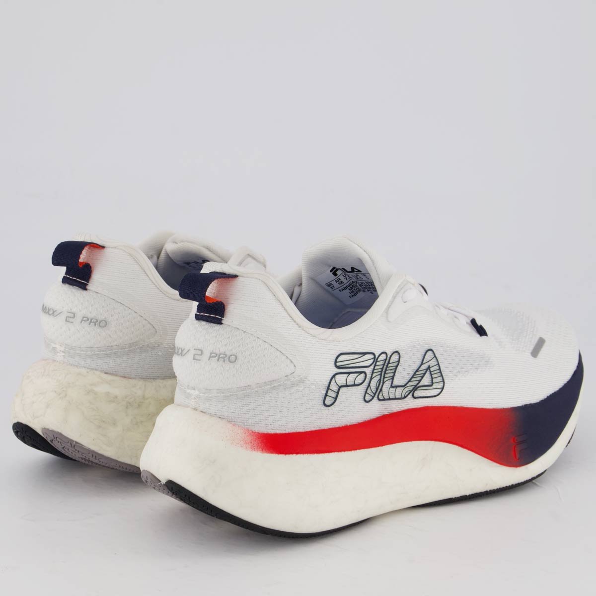 Tênis Fila Float Maxxi 2 Pro Feminino Branco e Marinho Branco 3