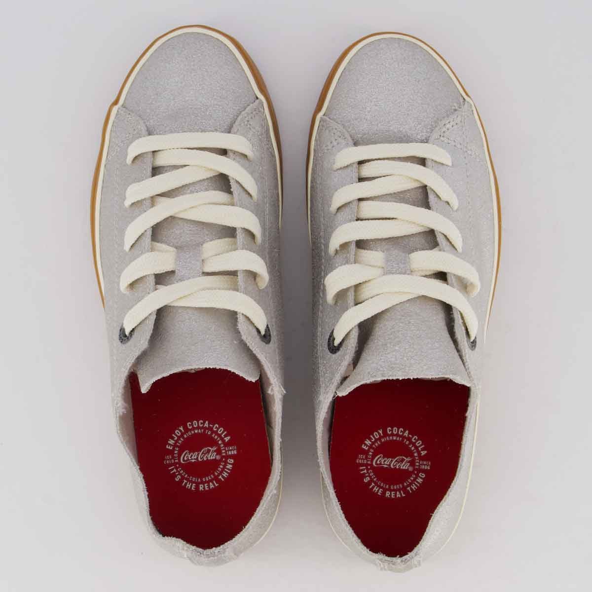 Tênis Coca Cola Stream Charm Feminino Prata Prata 4