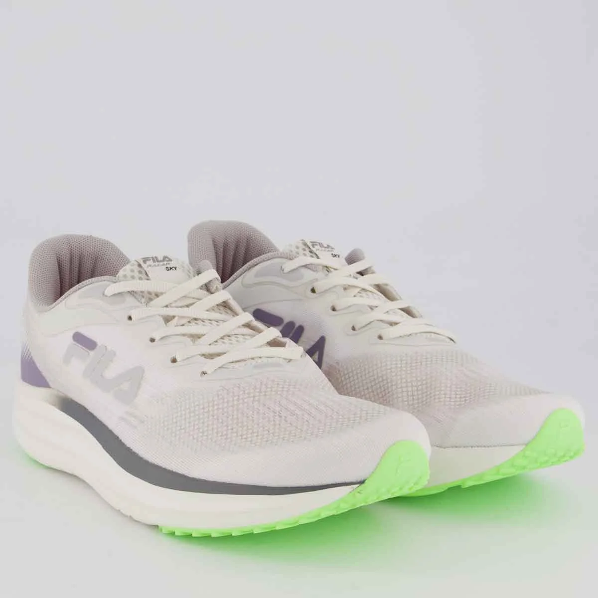Tênis Fila Racer Sky Feminino Branco e Roxo Branco/Lilás 2