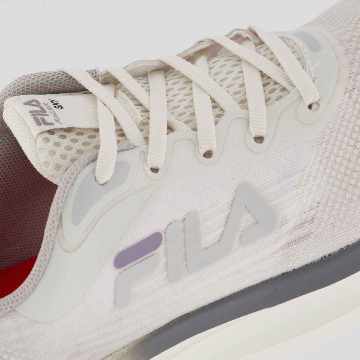 Tênis Fila Racer Sky Feminino Branco e Roxo Branco/Lilás 7