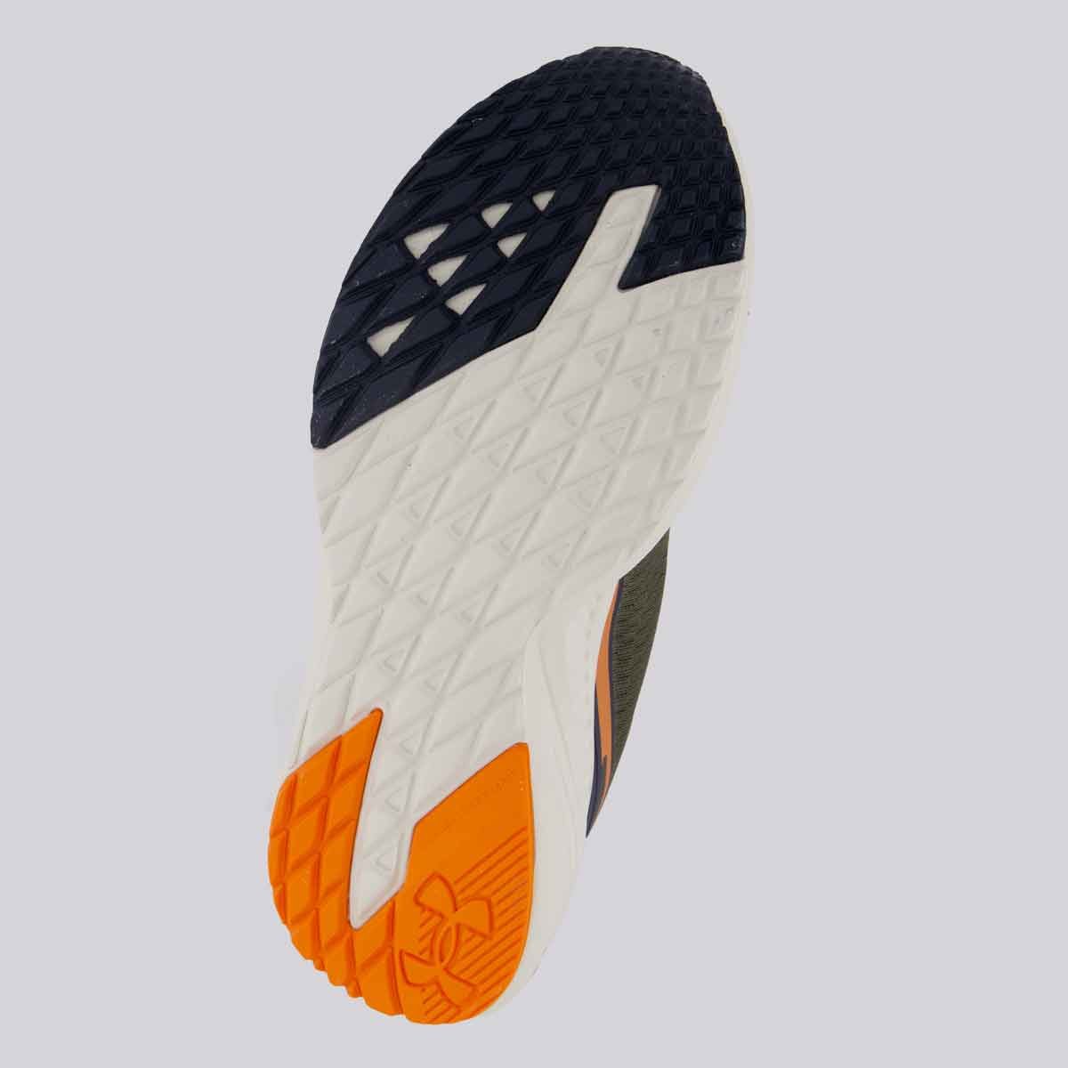 Tênis Under Armour Charged Wing 2 Verde Militar e Laranja Verde/Laranja 5