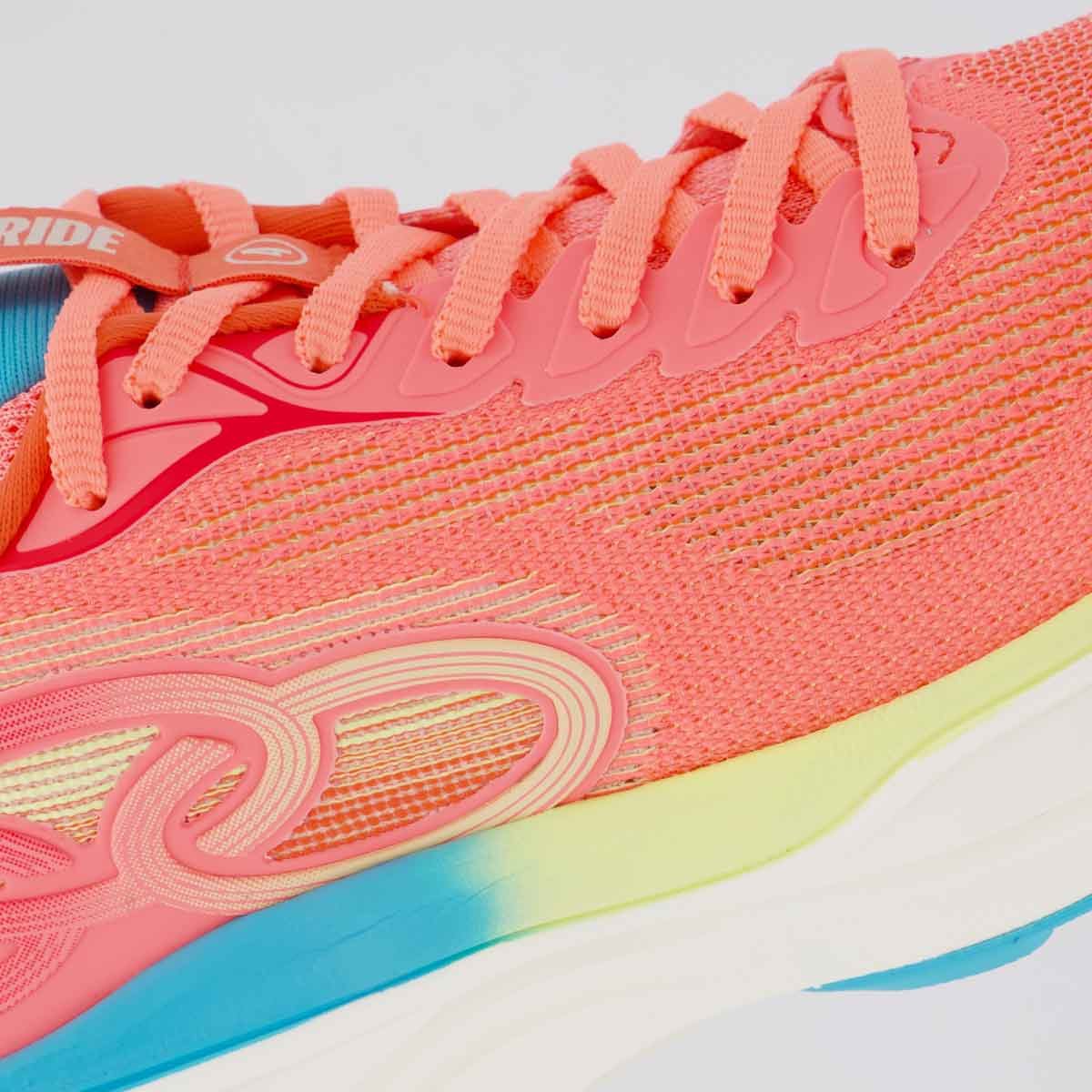 Tênis Olympikus Pride 4 Feminino Rosa Laranja 7