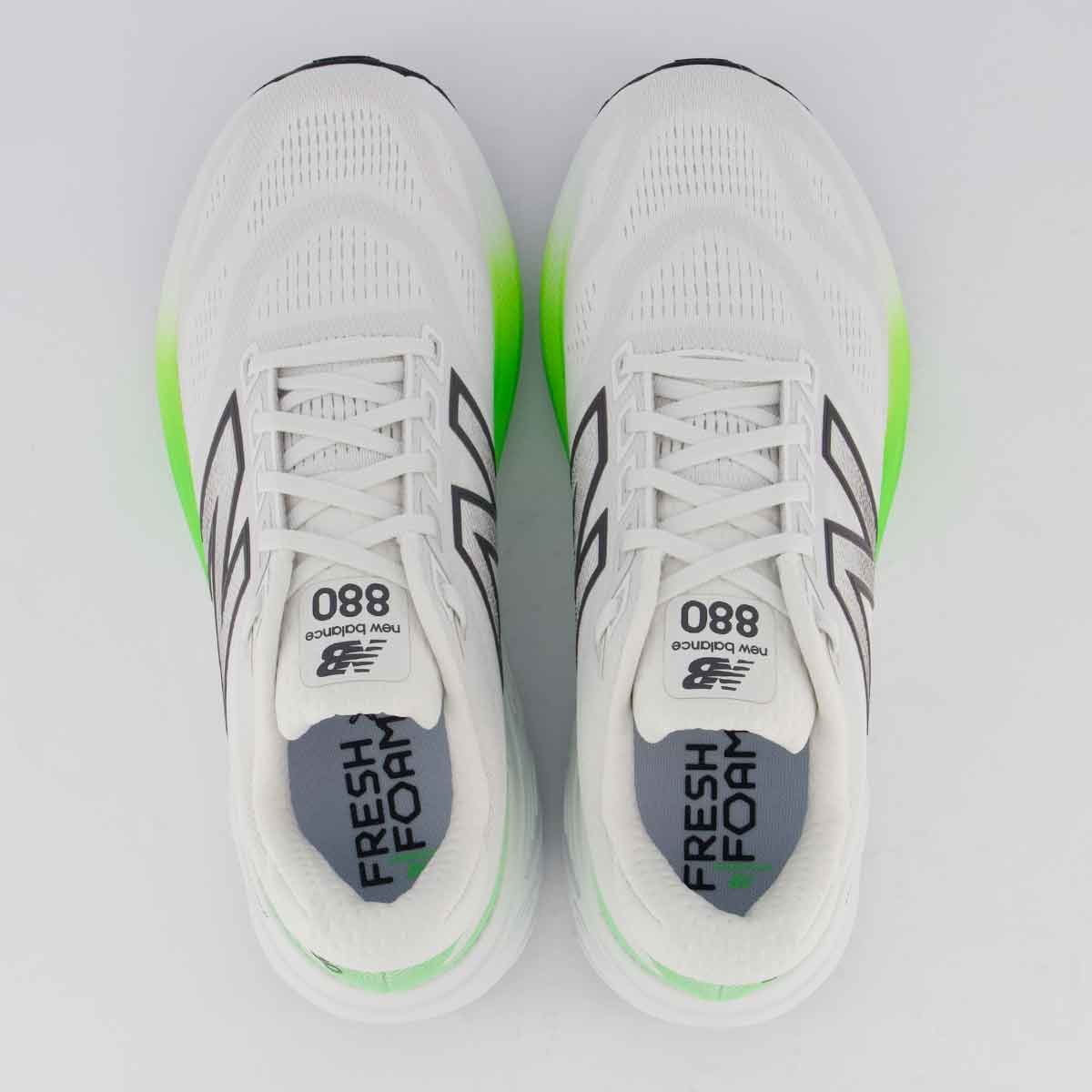 Tênis New Balance Fresh Foam X 880 V15 Branco e Verde Branco/Verde 4