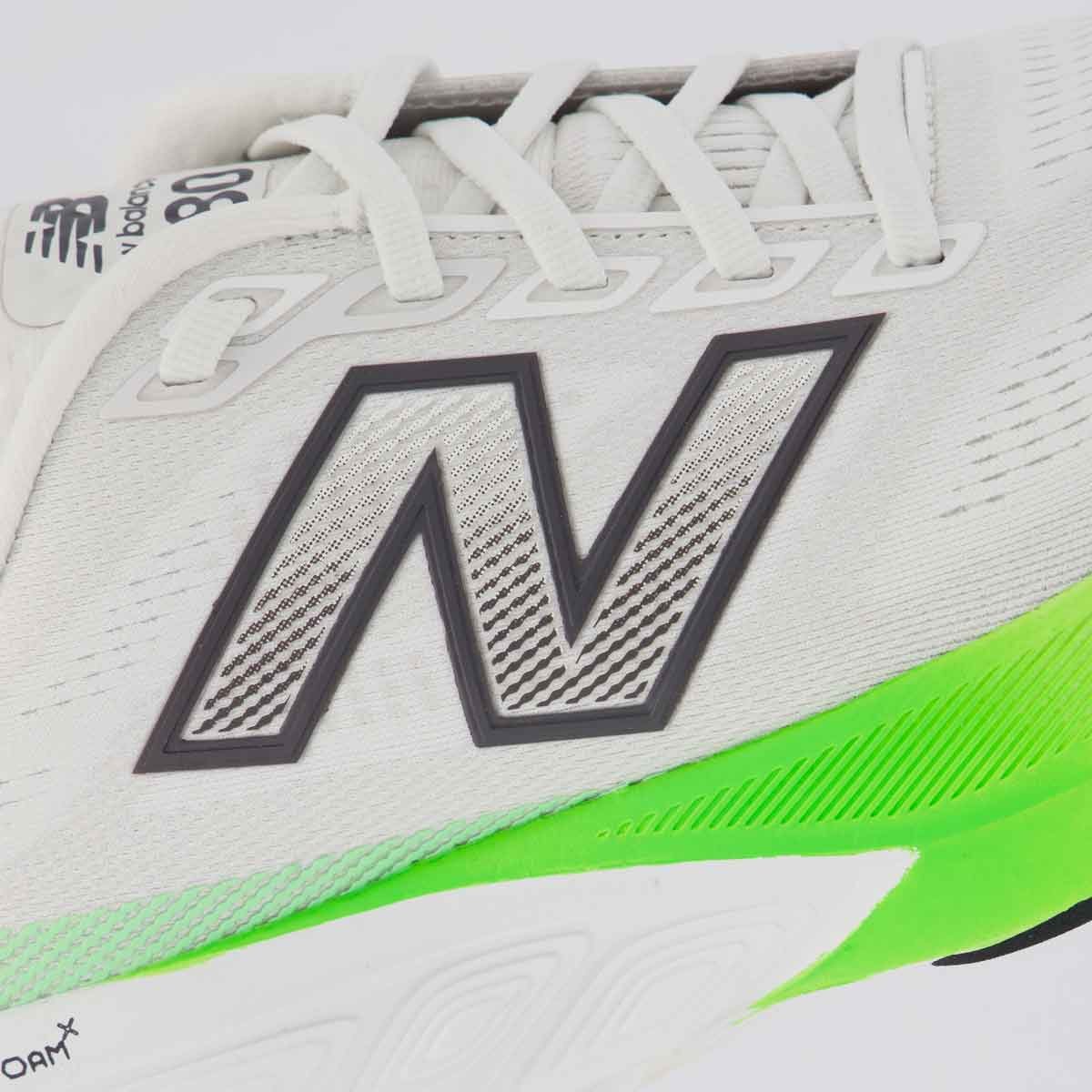Tênis New Balance Fresh Foam X 880 V15 Branco e Verde Branco/Verde 7