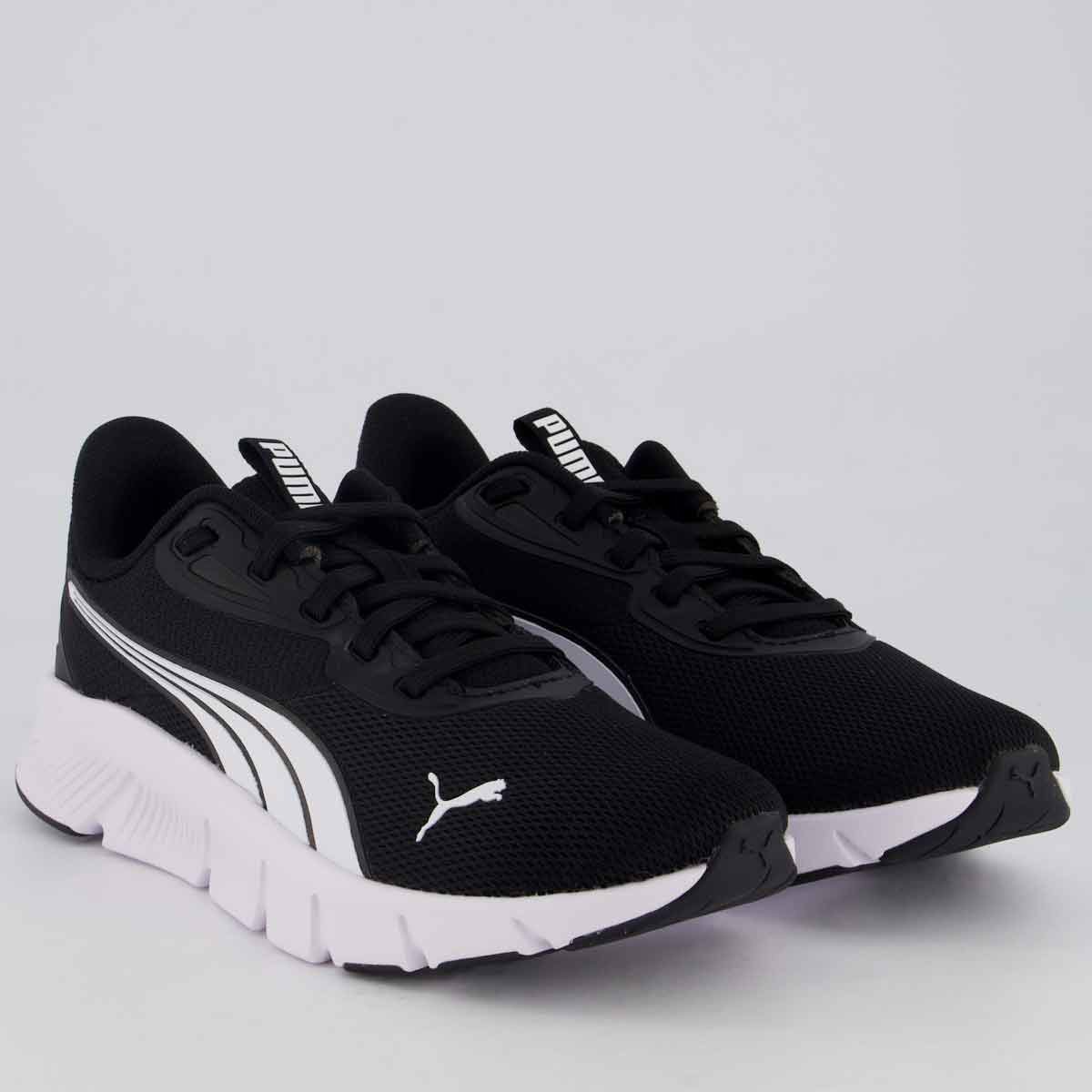 Tênis Puma Flexfocus Lite Modern Feminino Preto e Branco Preto 2
