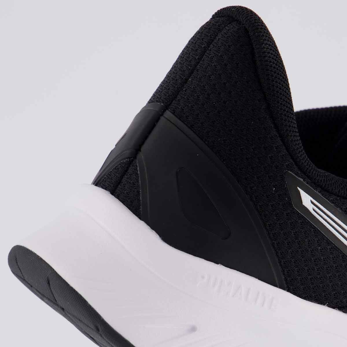 Tênis Puma Flexfocus Lite Modern Feminino Preto e Branco Preto 6