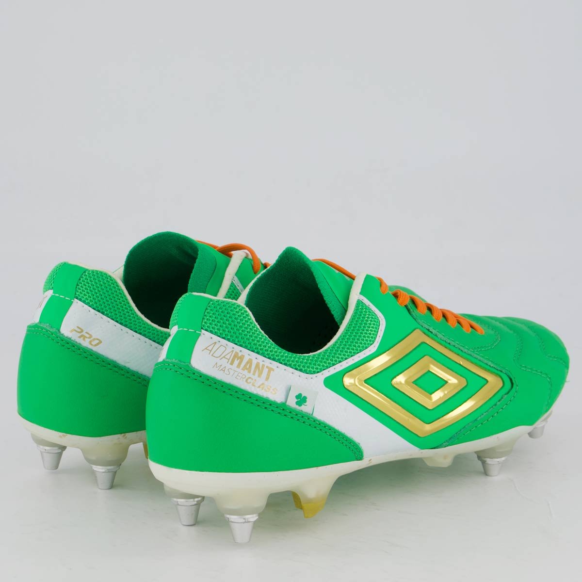 Chuteira Umbro Adamant Master Class Pro SG Gl Saint Patrick's Campo Verde Verde 3