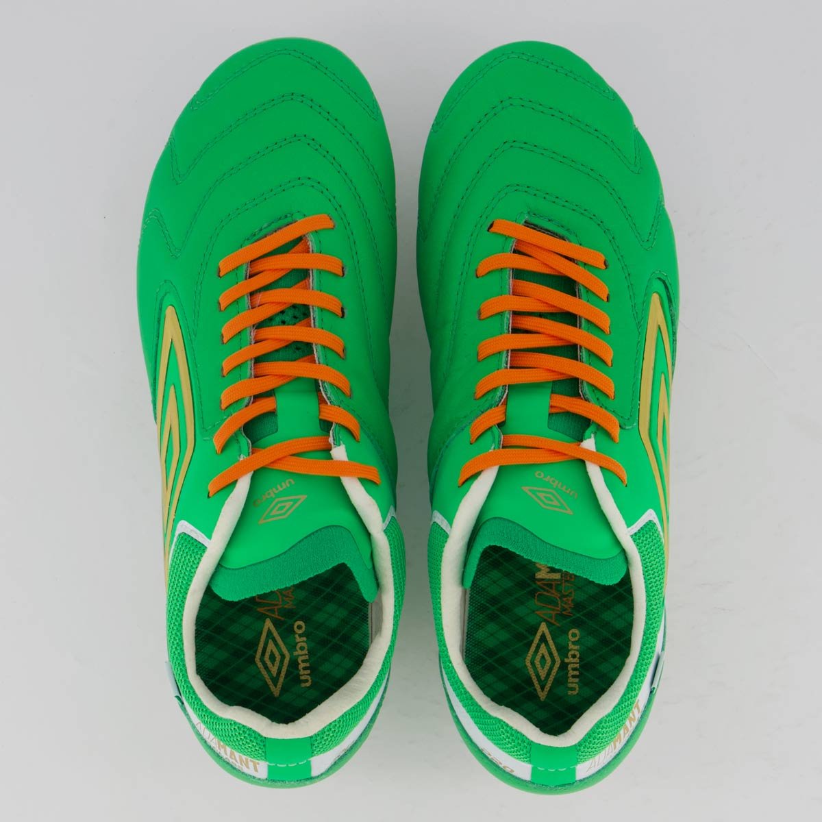 Chuteira Umbro Adamant Master Class Pro SG Gl Saint Patrick's Campo Verde Verde 4