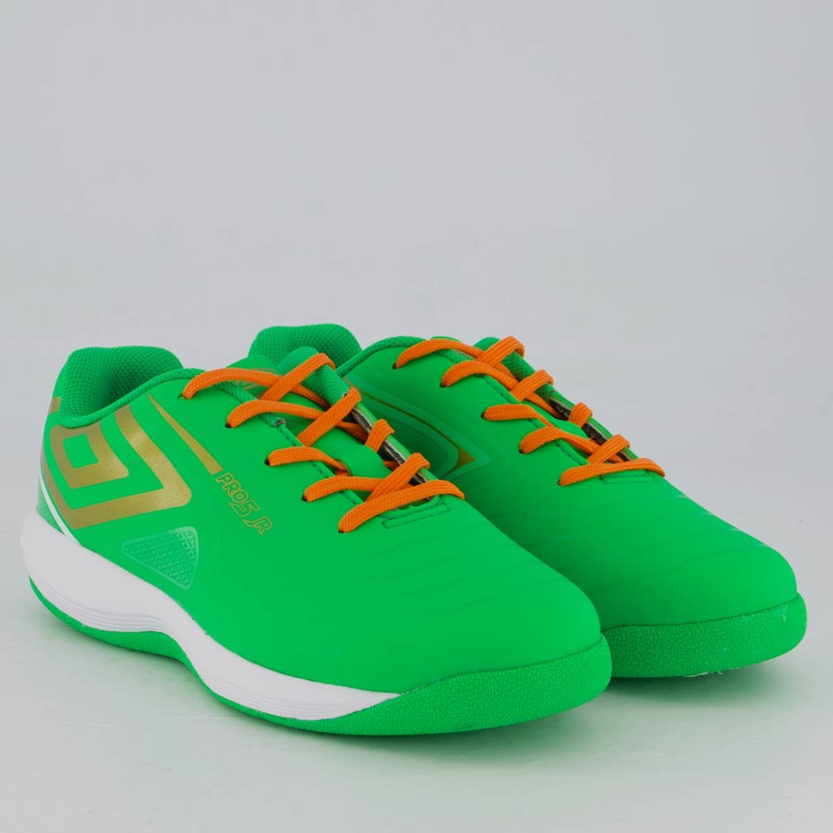 Chuteira Umbro Pro 5 GL Saint Patrick's Futsal Juvenil Verde Verde 2