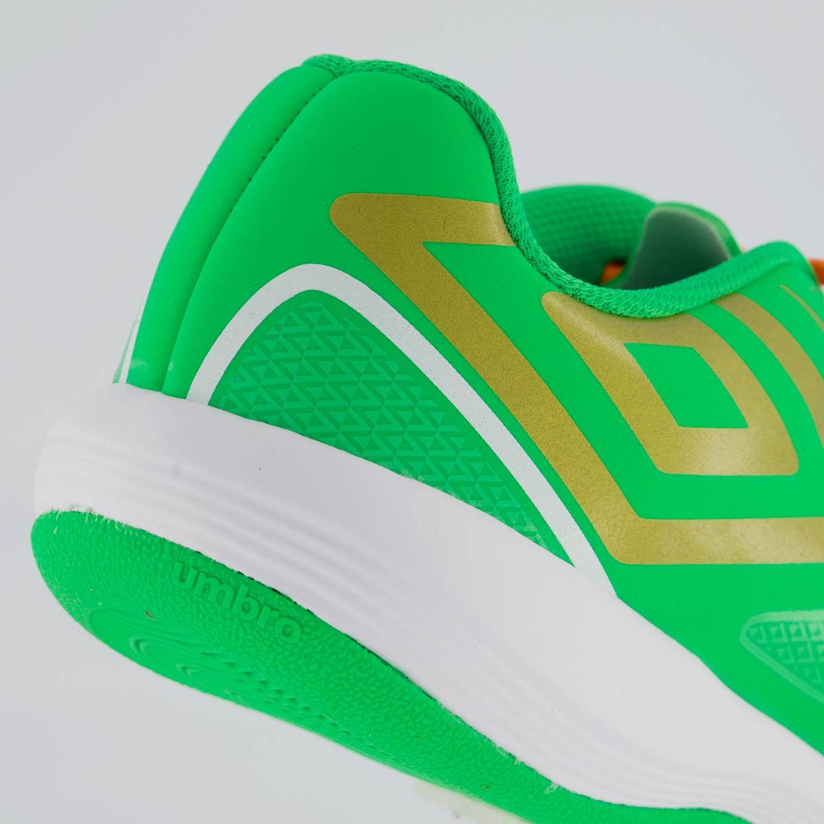 Chuteira Umbro Pro 5 GL Saint Patrick's Futsal Juvenil Verde Verde 6