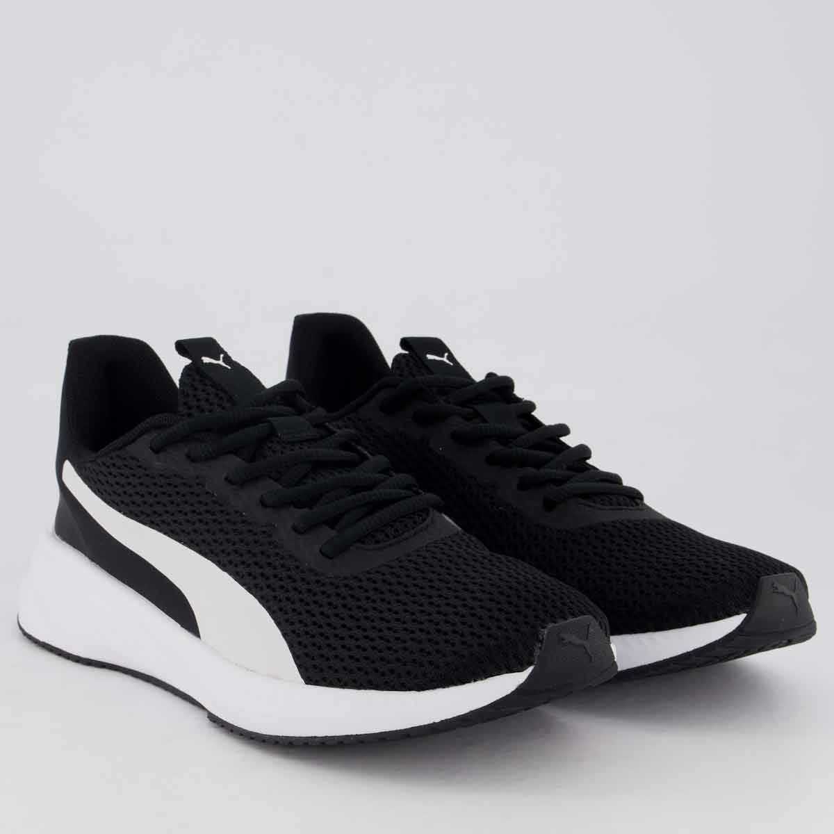 Tênis Puma Flyer Lite 3 BDP Feminino Preto e Branco Preto 2