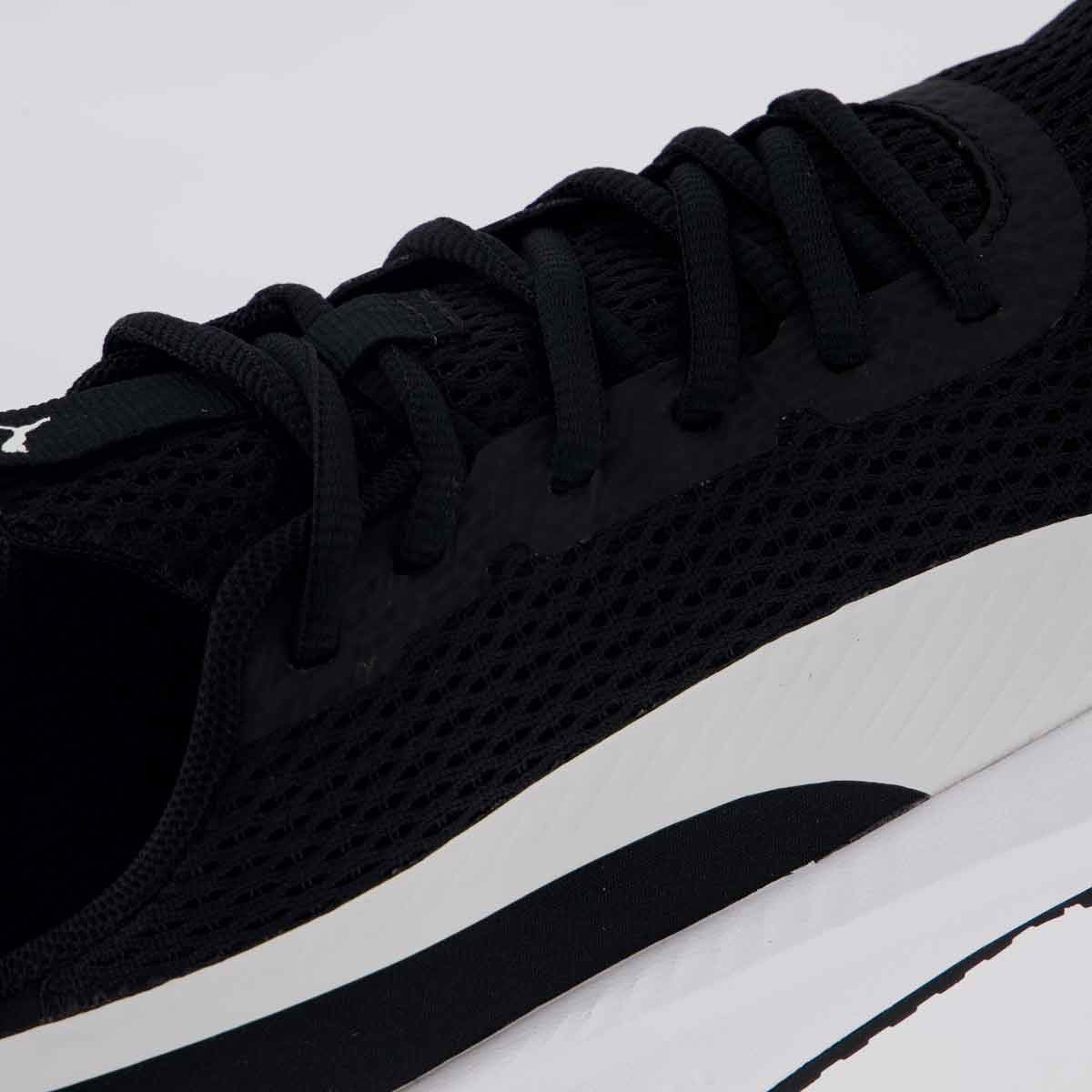 Tênis Puma Flyer Lite 3 BDP Feminino Preto e Branco Preto 7