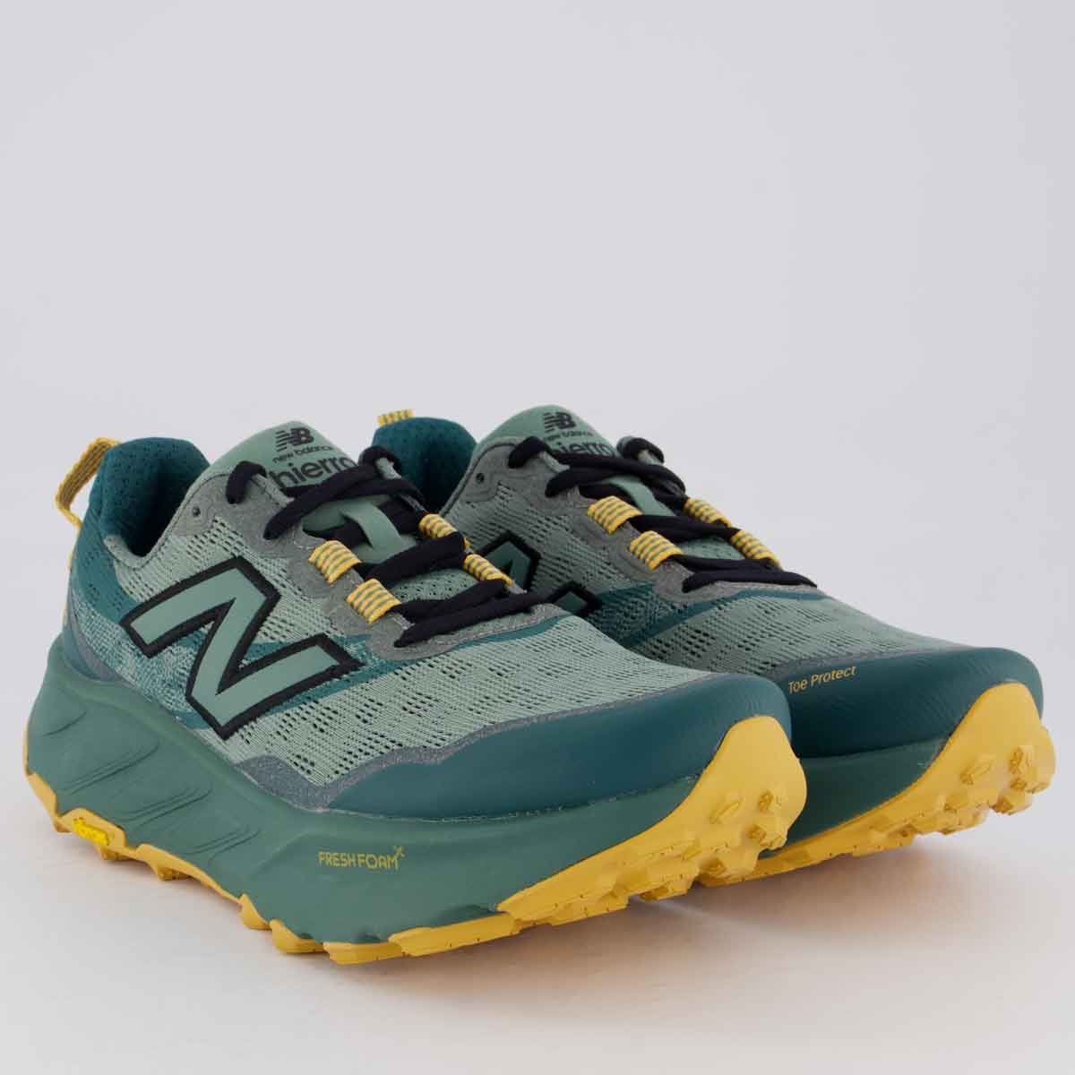 Tênis New Balance Fresh Foam X Hierro V9 Verde Verde 2