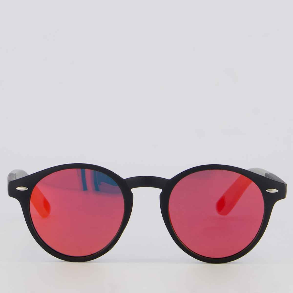 Óculos de Sol Hang Loose Summer Preto e Vermelho Vermelho 2