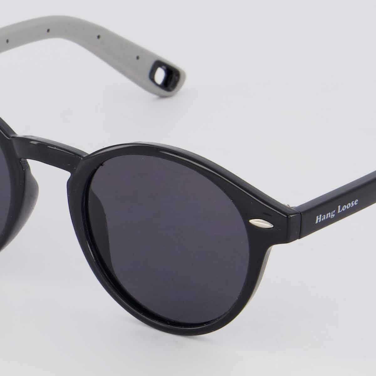 Óculos de Sol Hang Loose Redond Preto Preto 3