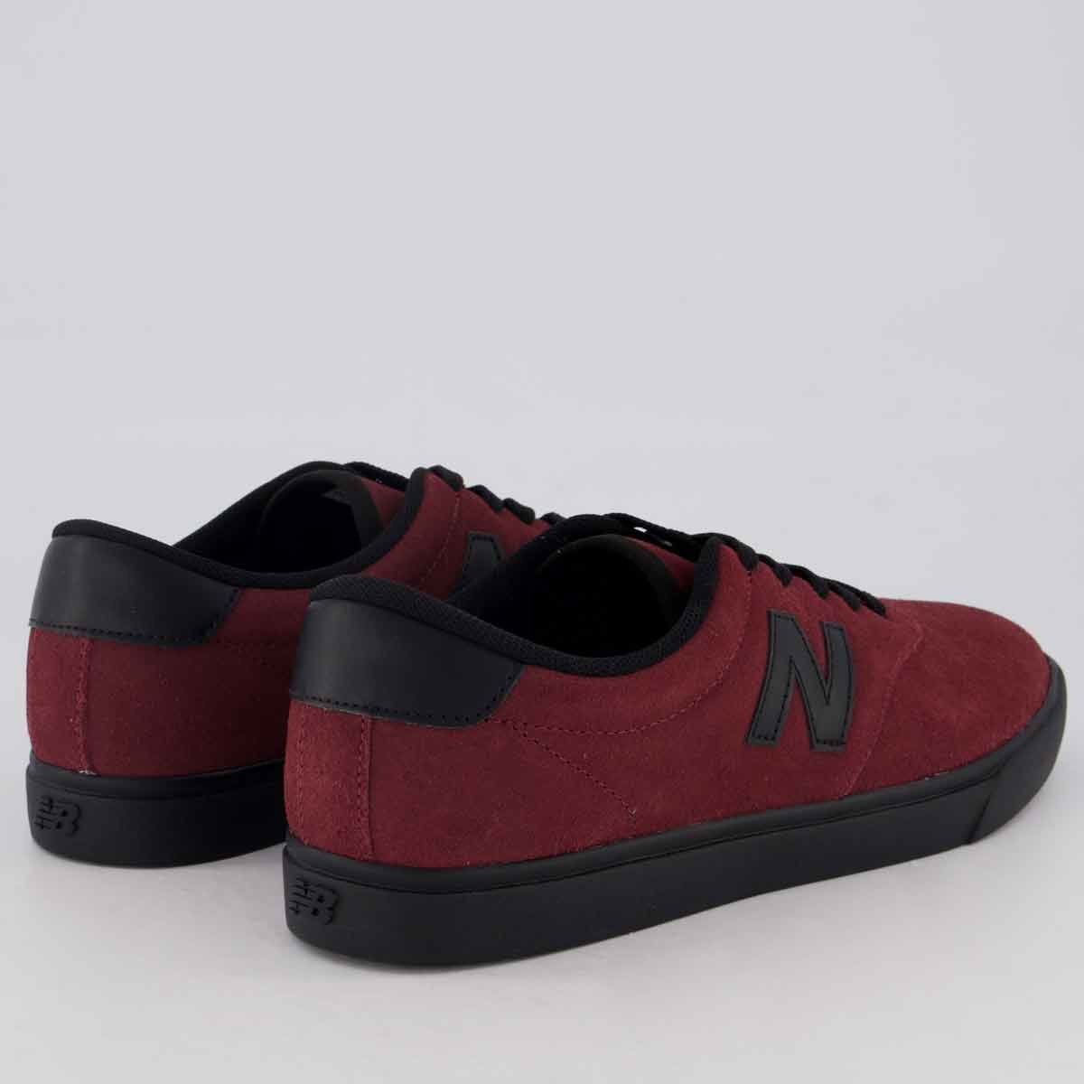 Tênis New Balance 55 Bordô e Preto Vermelho/Preto 3