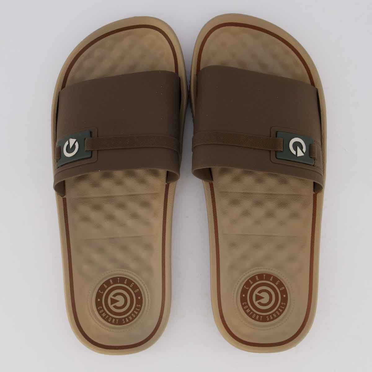 Chinelo Cartago Arizona Gáspea Marrom Marrom 1