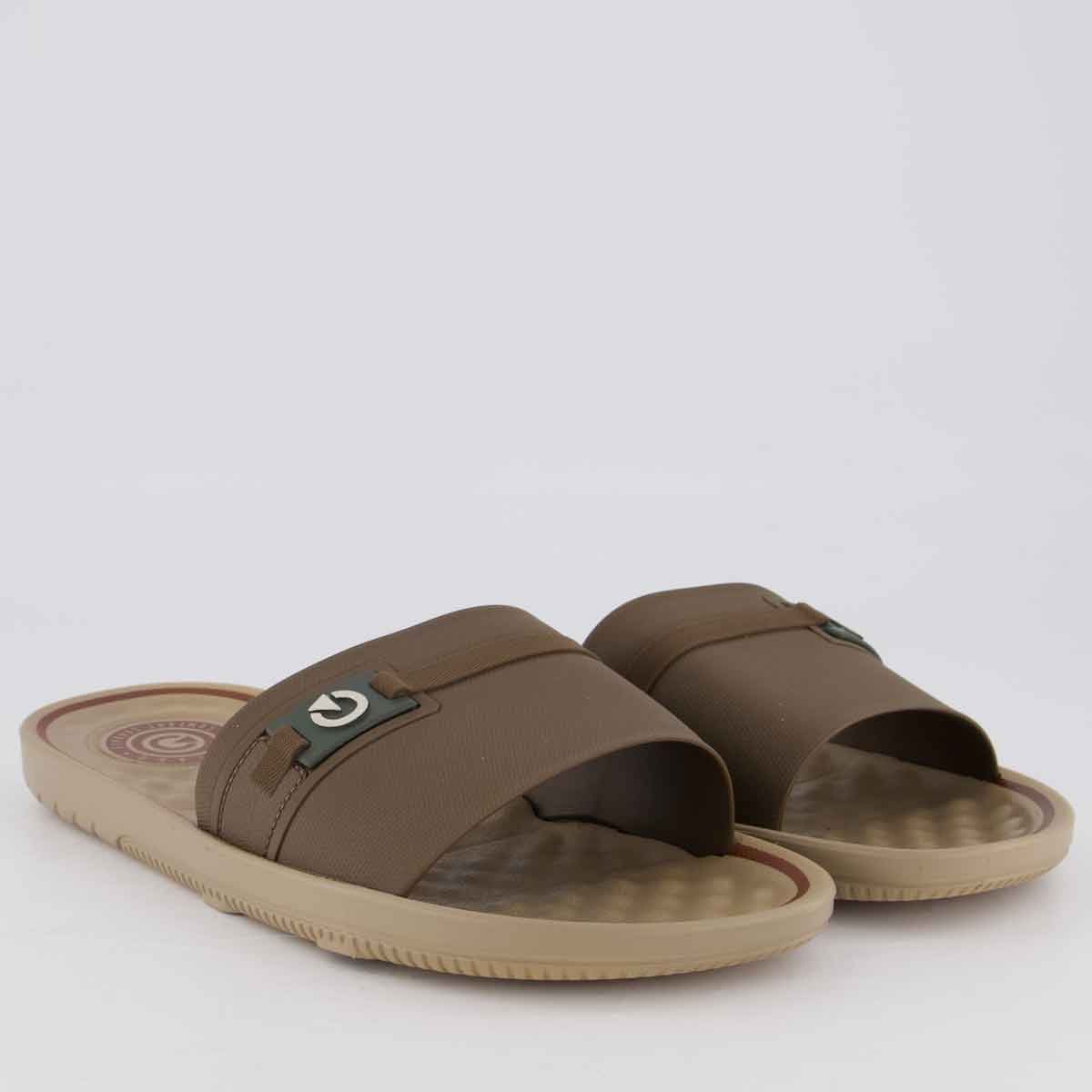 Chinelo Cartago Arizona Gáspea Marrom Marrom 3