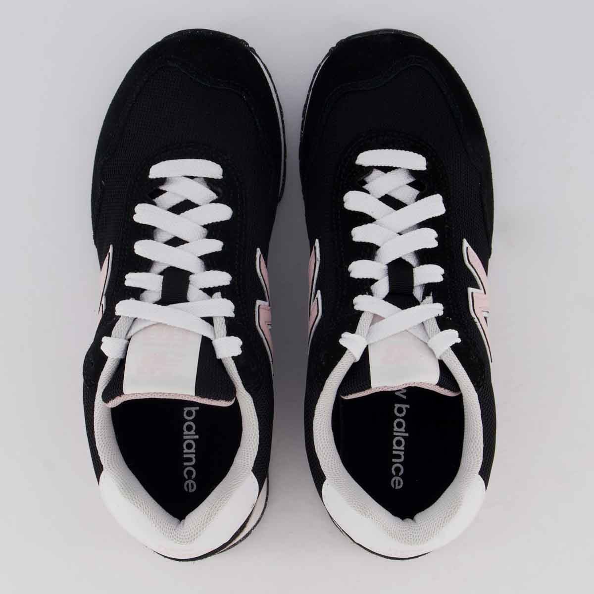 Tênis New Balance 515V2 Feminino Preto e Rosa Preto/Rosa 4