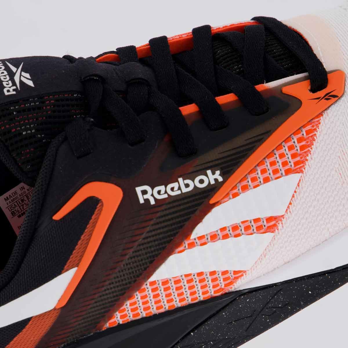 Tênis Reebok Nano X4 Branco e Preto Branco/Preto 7
