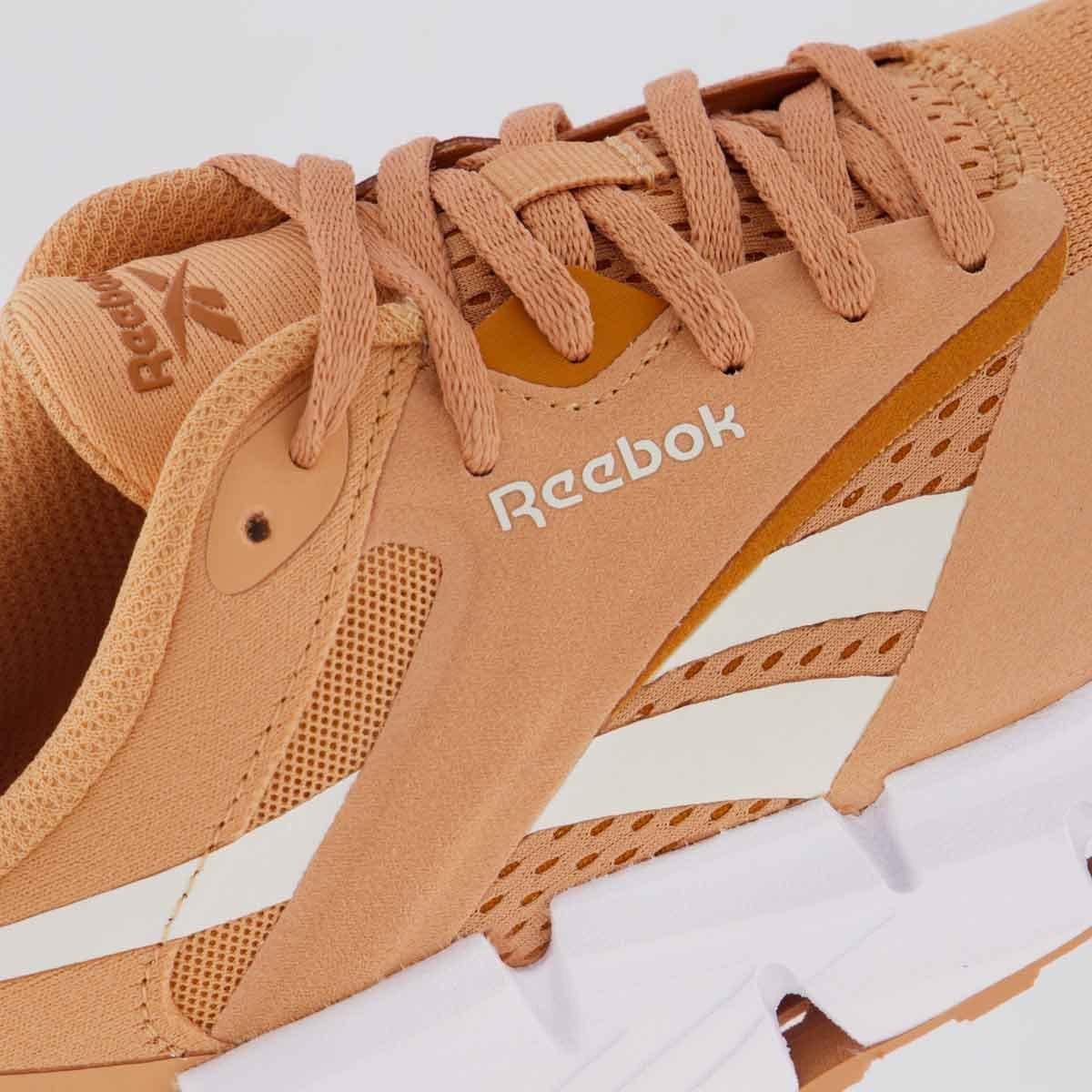 Tênis Reebok Zig Dynamica 5 Feminino Rosa Bege 7