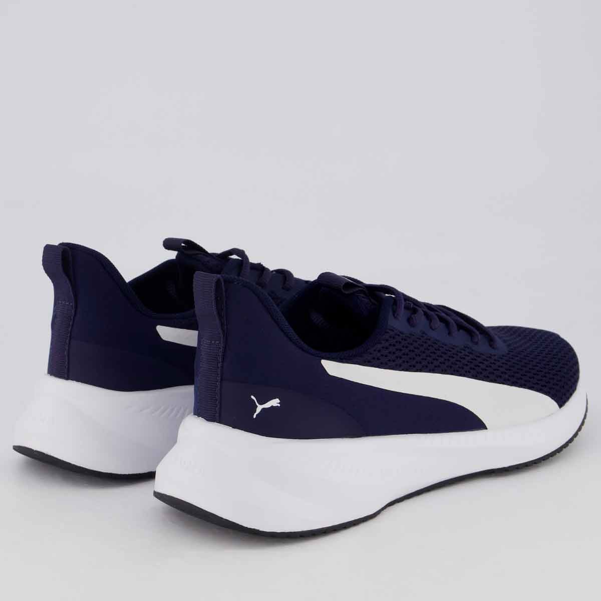 Tênis Puma Flyer Lite 3 Marinho e Branco Marinho/Branco 3