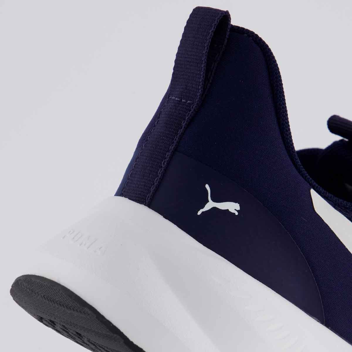 Tênis Puma Flyer Lite 3 Marinho e Branco Marinho/Branco 6