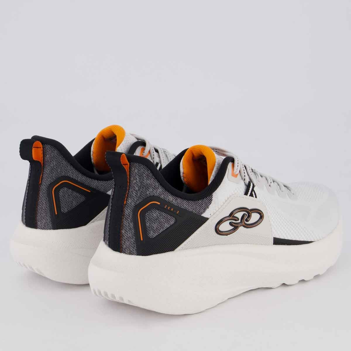 Tênis Olympikus Zex 2 Branco e Preto Branco/Preto 3