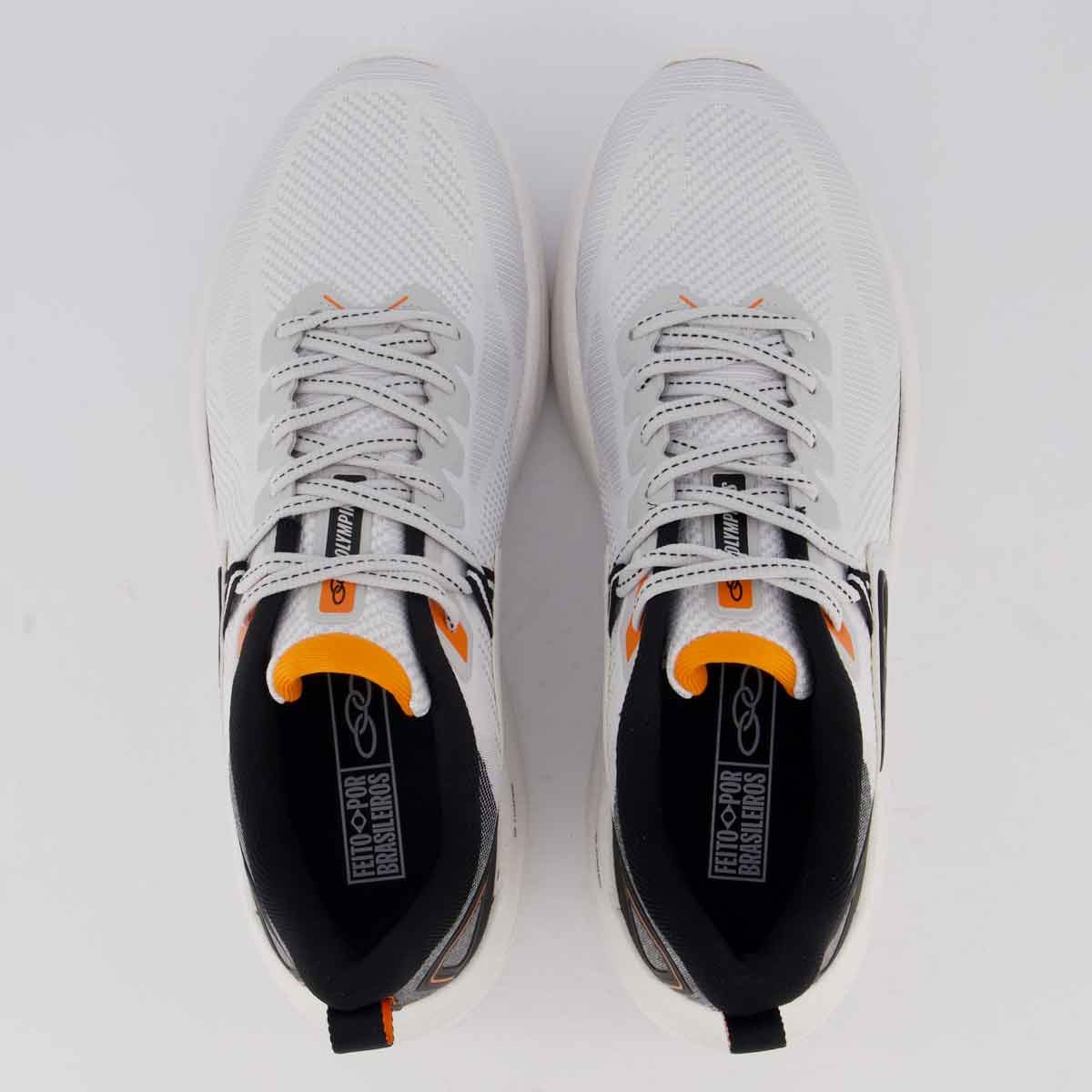 Tênis Olympikus Zex 2 Branco e Preto Branco/Preto 4