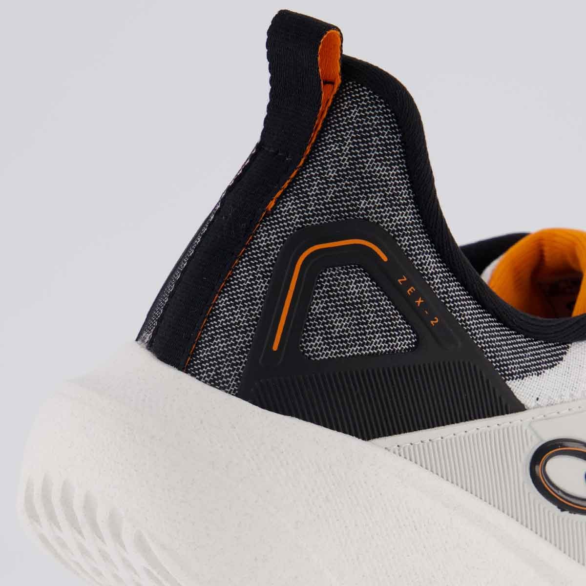 Tênis Olympikus Zex 2 Branco e Preto Branco/Preto 6