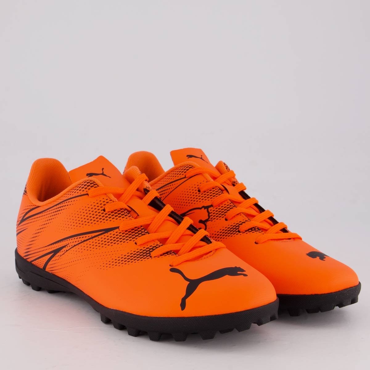 Chuteira Puma Attacanto TT BDP Society Laranja Laranja 2