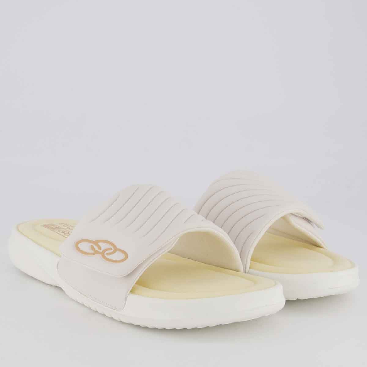 Chinelo Olympikus Melbourne 2 Bege Bege 3