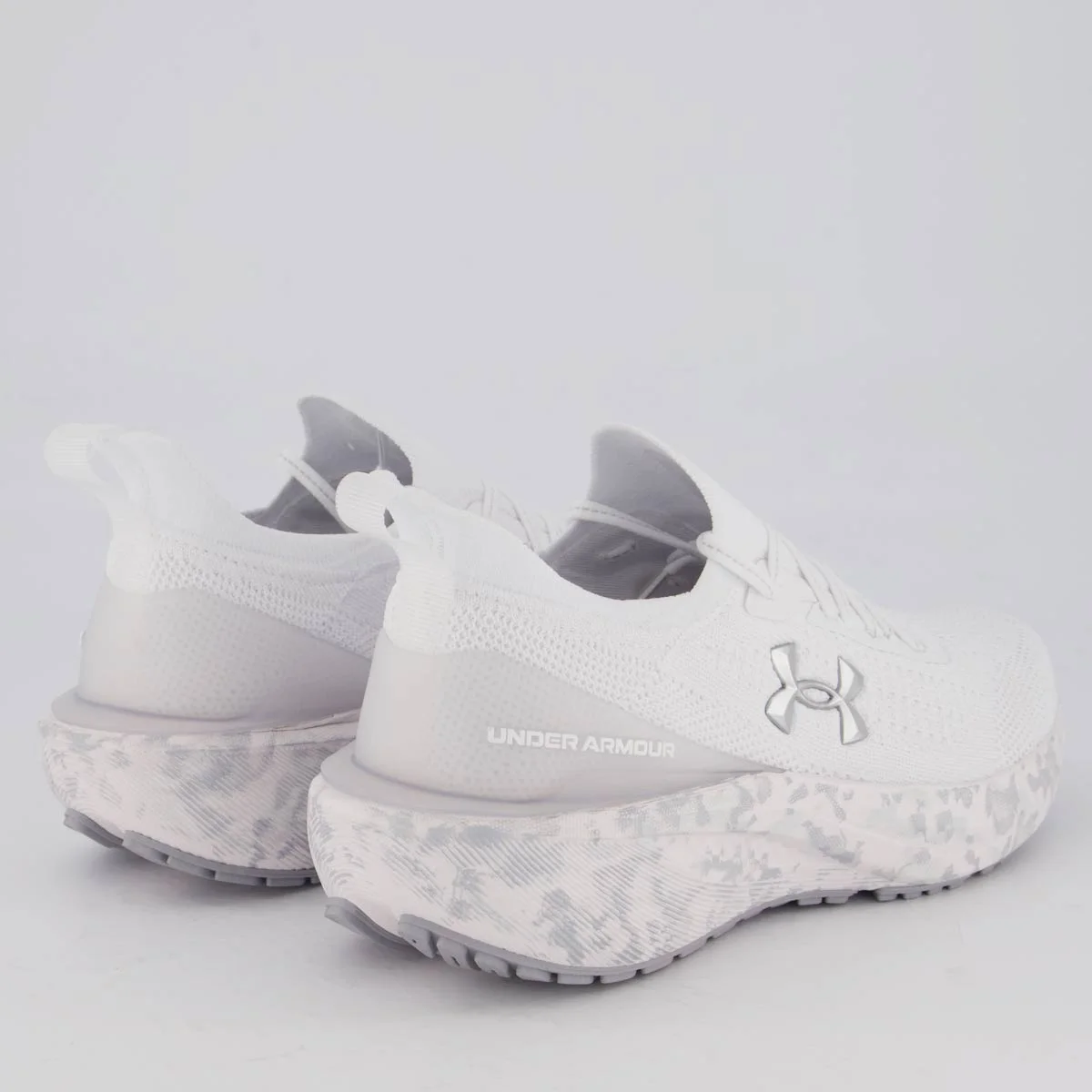 Tênis Under Armour Charged Quicker 2 Branco Branco 3