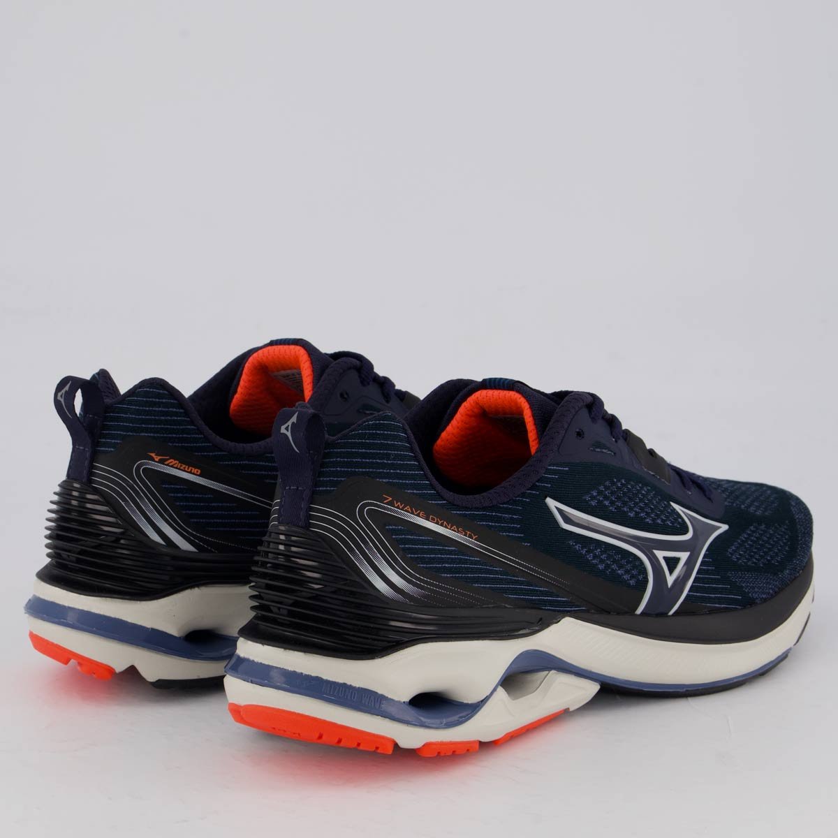 Tênis Mizuno Wave Dynasty 7 Marinho Azul Marinho 3