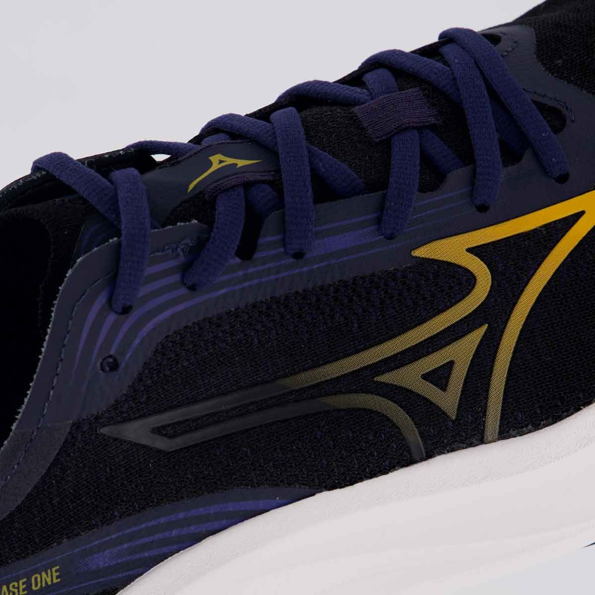 Tênis Mizuno Base One Preto Preto 7