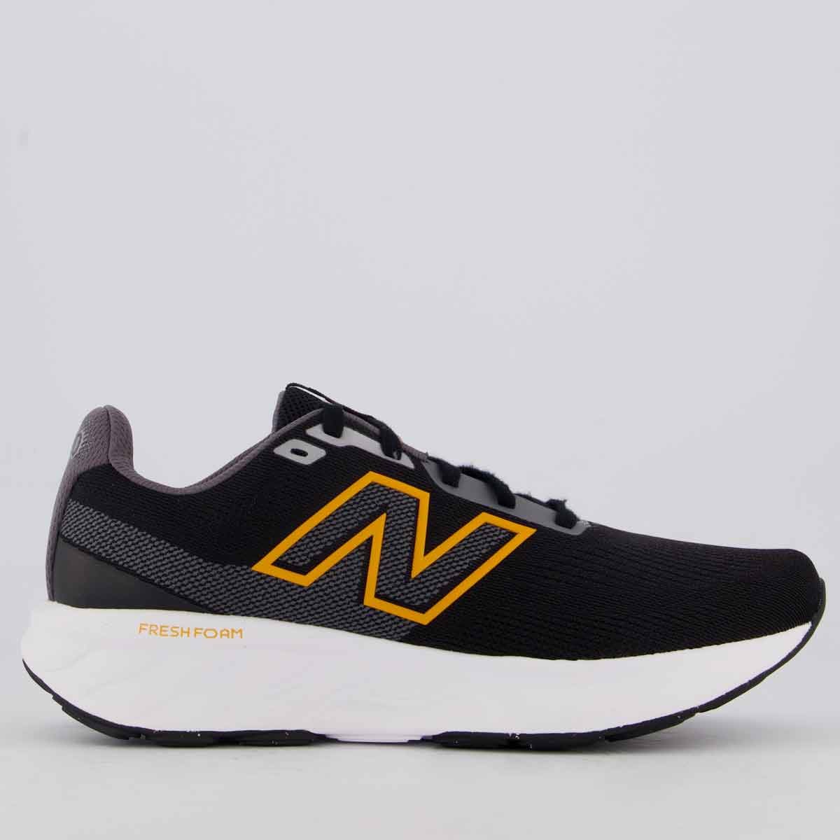 Tênis New Balance 520 V9 Preto e Laranja Preto/Laranja 1