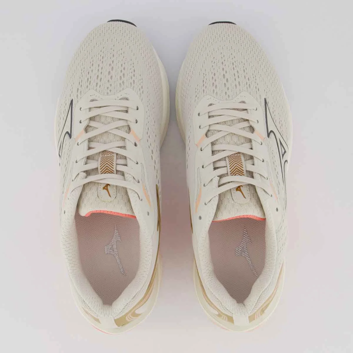 Tênis Mizuno Wave Vitality 6 Feminino Bege Bege 4