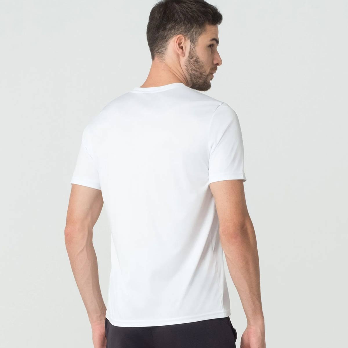 Camiseta Fila Basic Sports II Branco e Prata Branco 2