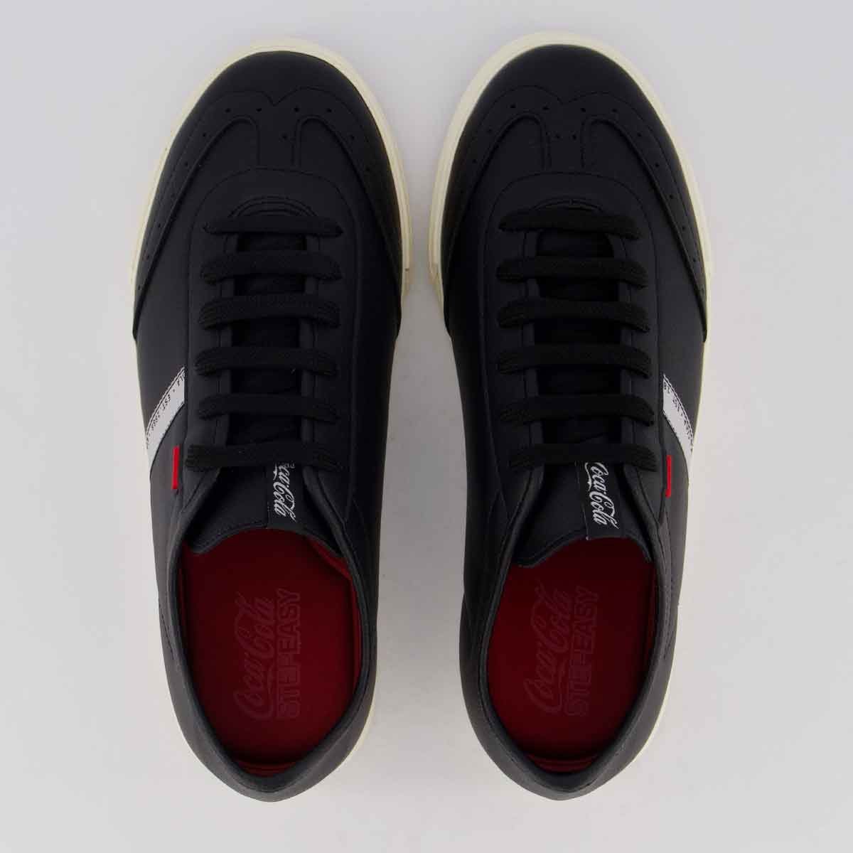 Tênis Coca Cola Glint Town Feminino Preto Preto 4