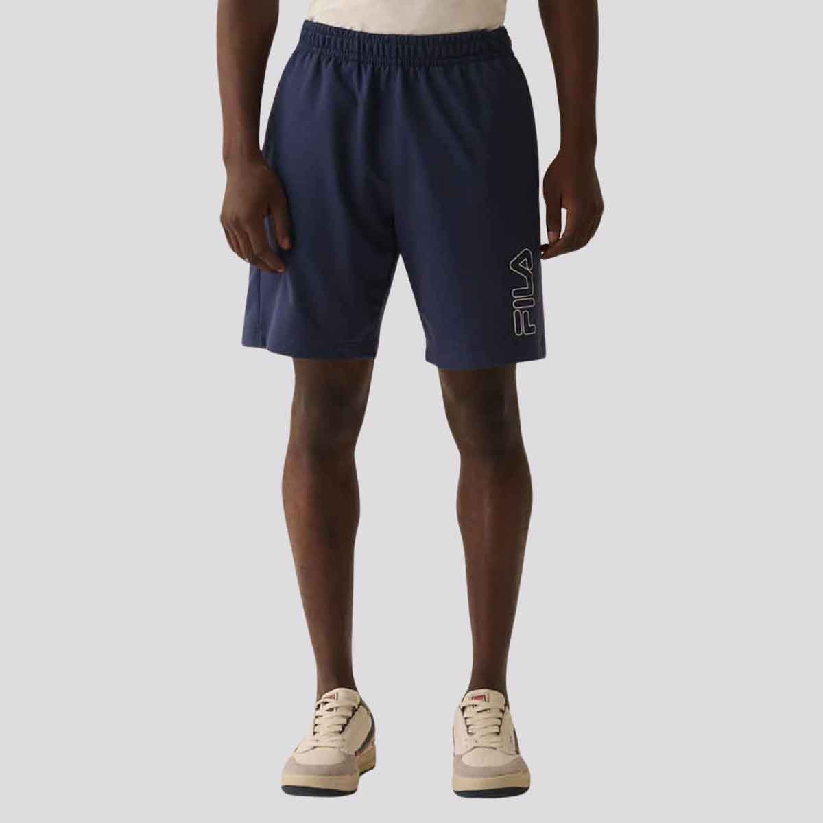 Bermuda Fila Outline Light Marinho Azul 3