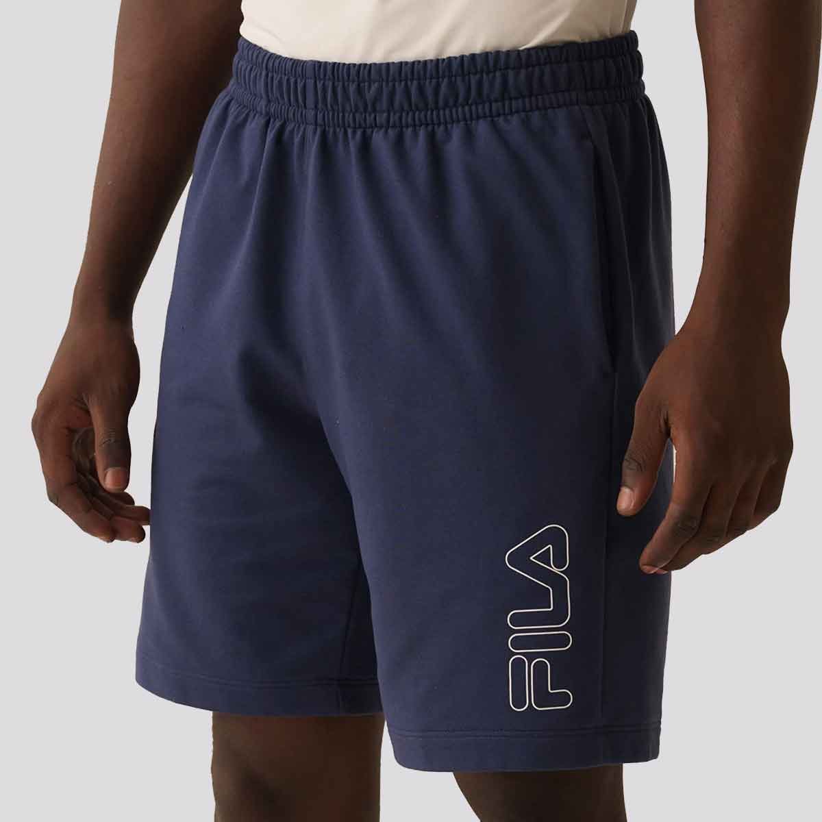 Bermuda Fila Outline Light Marinho Azul 5