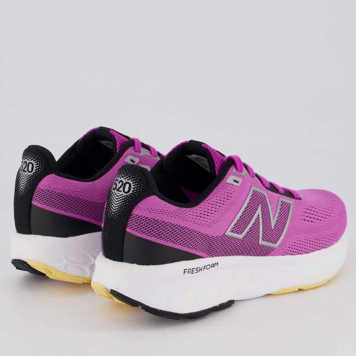 Tênis New Balance 520 V9 Feminino Roxo Roxo 3