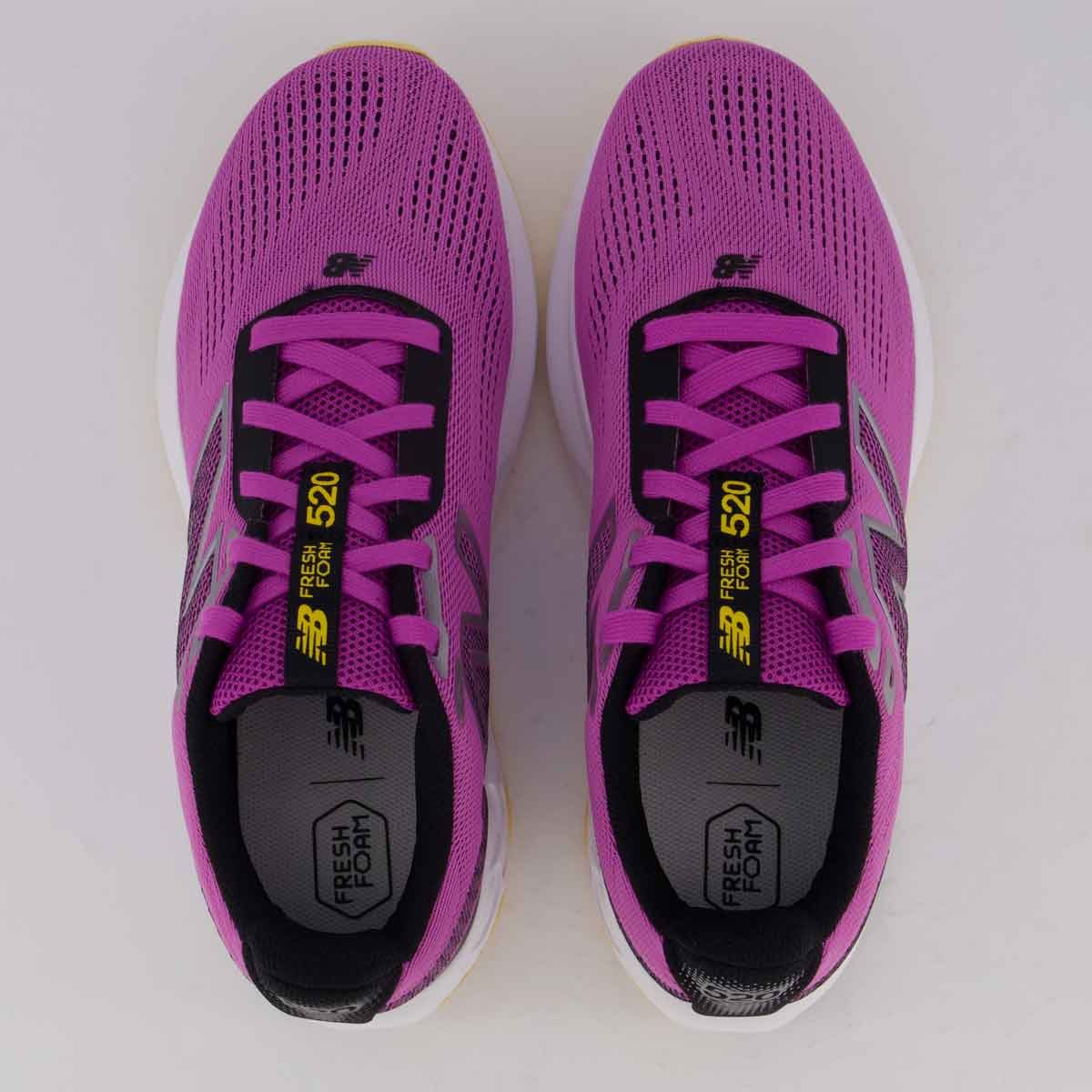 Tênis New Balance 520 V9 Feminino Roxo Roxo 4